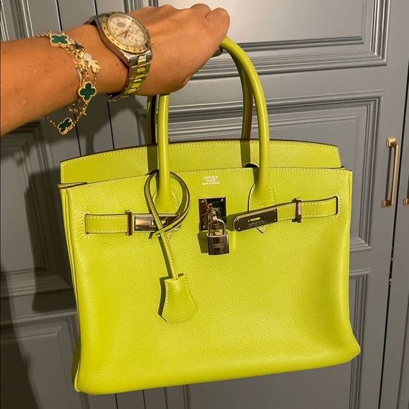 SOLD❗️Hermès Birkin 30 Epsom Kiwi - Picture 3 of 16
